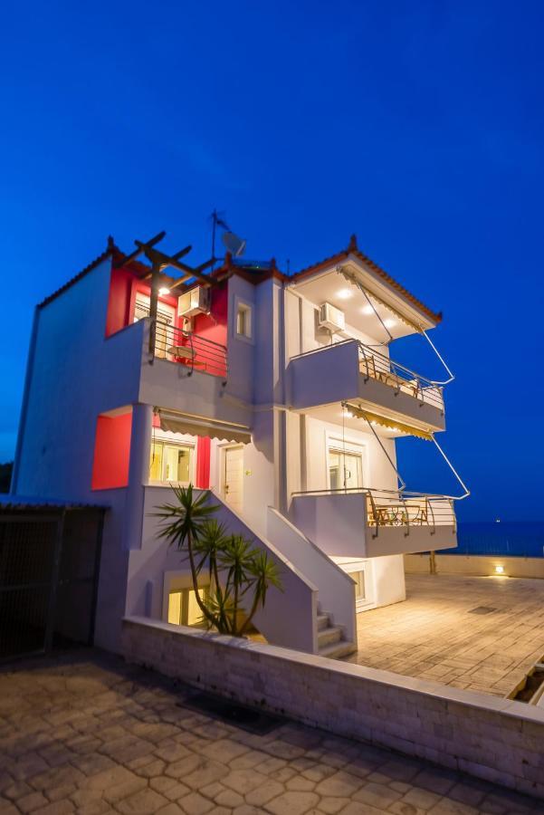 Lemoni Luxury Residence In Front Of The Sea Kechries Zewnętrze zdjęcie