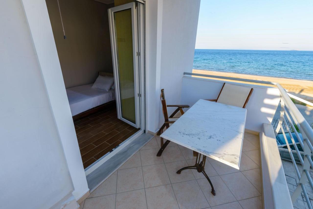 Lemoni Luxury Residence In Front Of The Sea Kechries Zewnętrze zdjęcie