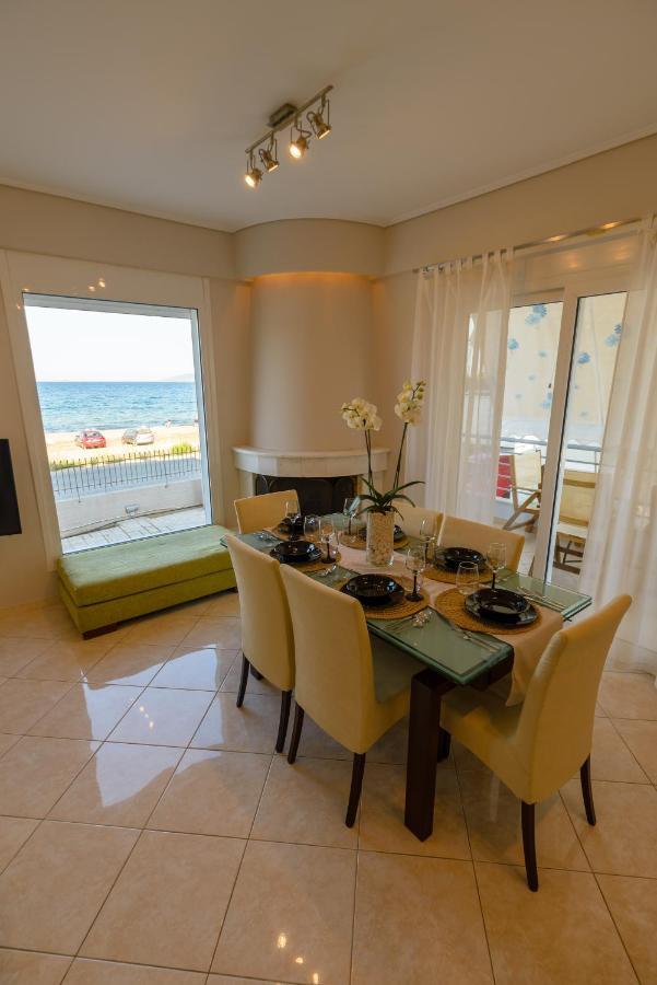 Lemoni Luxury Residence In Front Of The Sea Kechries Zewnętrze zdjęcie