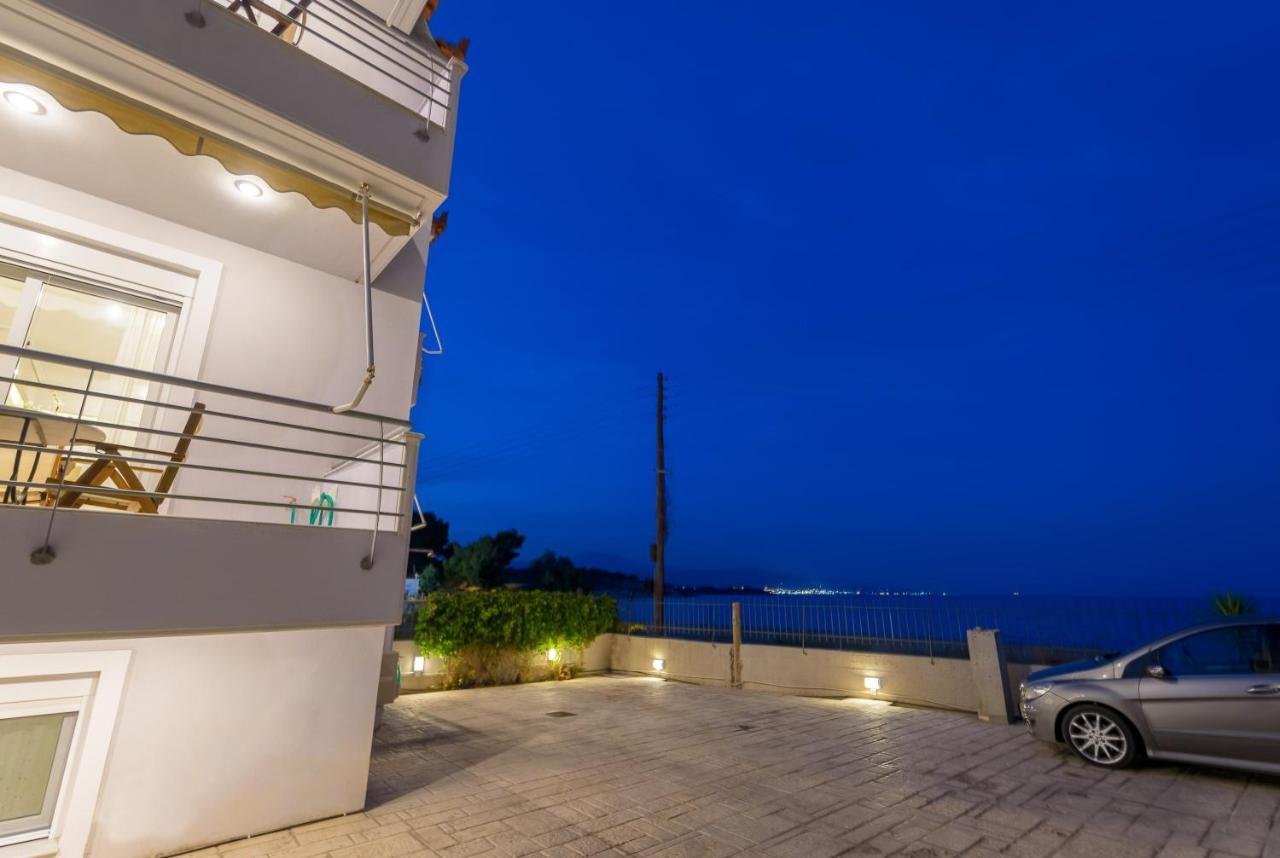 Lemoni Luxury Residence In Front Of The Sea Kechries Zewnętrze zdjęcie