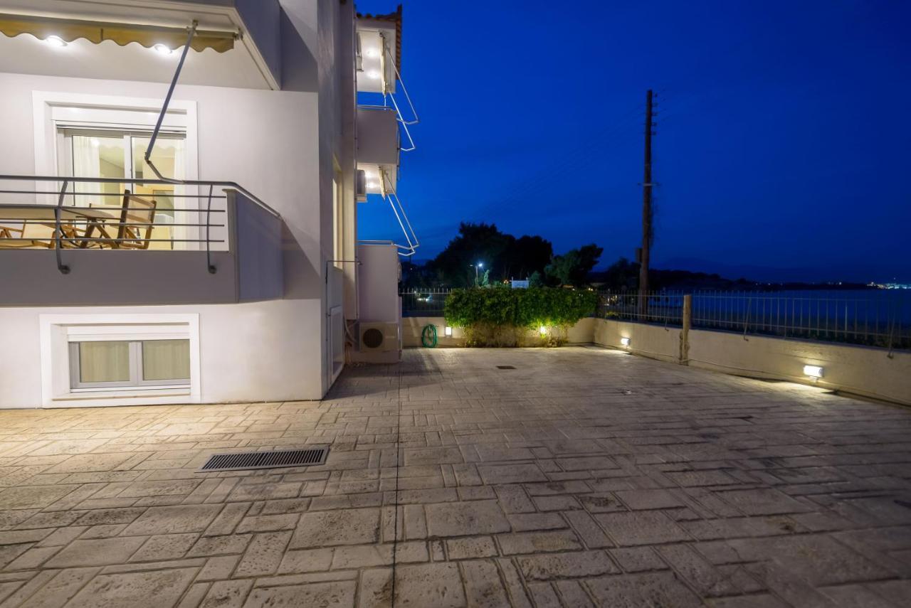 Lemoni Luxury Residence In Front Of The Sea Kechries Zewnętrze zdjęcie