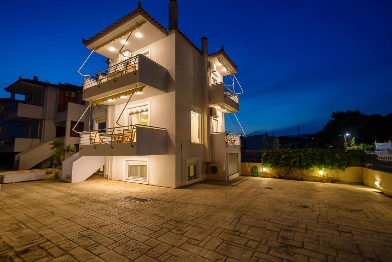 Lemoni Luxury Residence In Front Of The Sea Kechries Zewnętrze zdjęcie